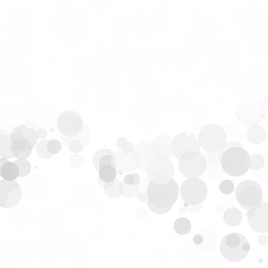 Kabarcıklar benzersiz gri beyaz parlak vektör arka plan