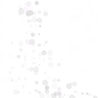 Kabarcıklar daire noktalar benzersiz gri beyaz parlak vektör arka plan