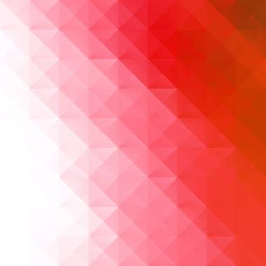 Kırmızı kılavuz Mozaik arka plan, yaratıcı tasarım şablonları