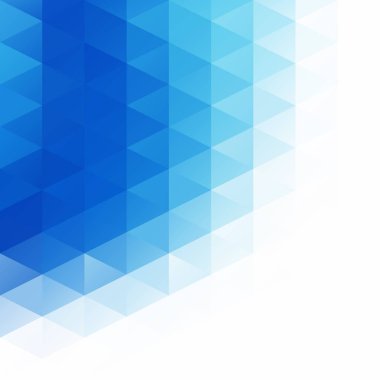 Mavi Izgara Mozaik Arkaplan, Yaratıcı Tasarım Şablonları