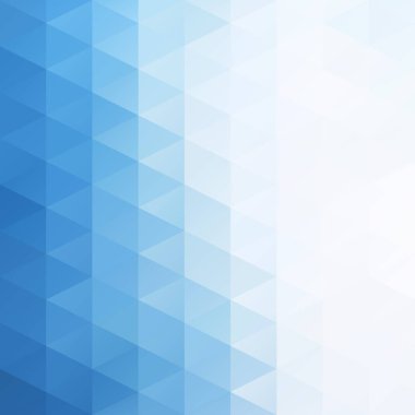 Mavi Izgara Mozaik Arkaplan, Yaratıcı Tasarım Şablonları