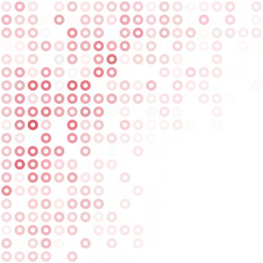 Kırmızı Donuts arka plan, yaratıcı tasarım şablonları