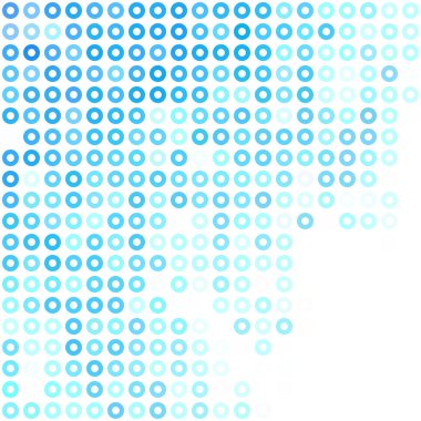 Mavi çörek arka plan, yaratıcı tasarım şablonları