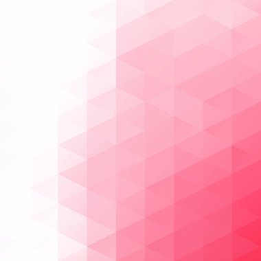 Kırmızı kılavuz Mozaik arka plan, yaratıcı tasarım şablonları