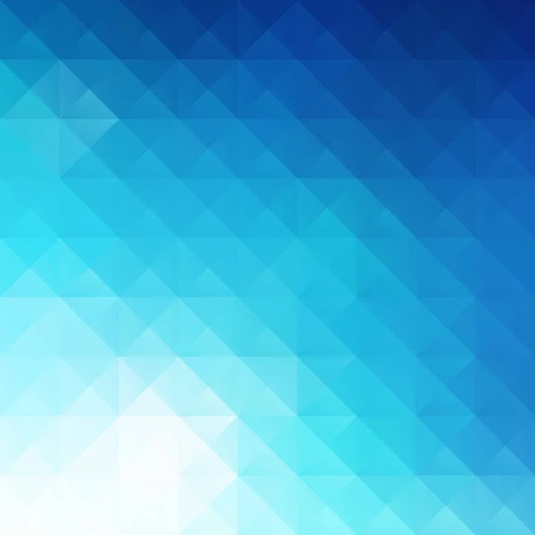 Blue Grid Mosaic Background Creative Design Template — 스톡 벡터