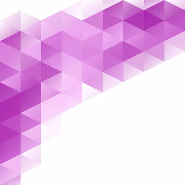 Fondo Mosaico Rejilla Púrpura Plantillas Diseño Creativo — Vector de stock