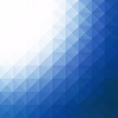 Mavi Izgara Mozaik Arkaplan, Yaratıcı Tasarım Şablonları