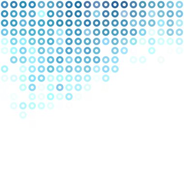 Mavi çörek arka plan, yaratıcı tasarım şablonları