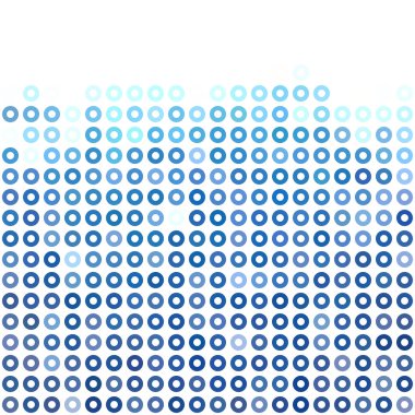 Mavi çörek arka plan, yaratıcı tasarım şablonları