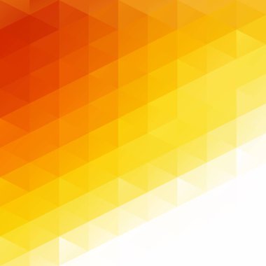 Turuncu Izgara Mozaik Arkaplan, Yaratıcı Tasarım Şablonları