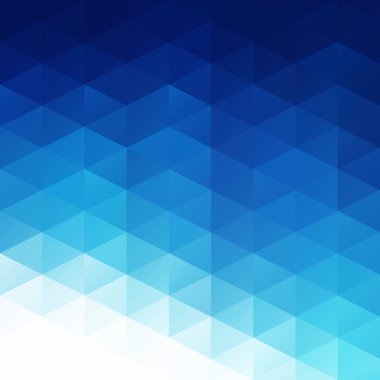 Mavi Izgara Mozaik Arkaplan, Yaratıcı Tasarım Şablonları