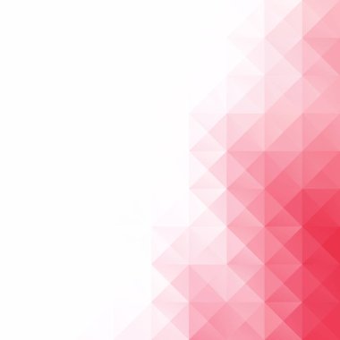 Kırmızı kılavuz Mozaik arka plan, yaratıcı tasarım şablonları