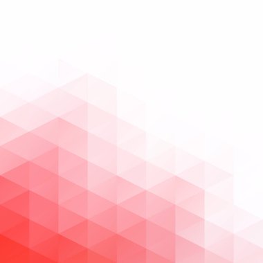 Kırmızı kılavuz Mozaik arka plan, yaratıcı tasarım şablonları