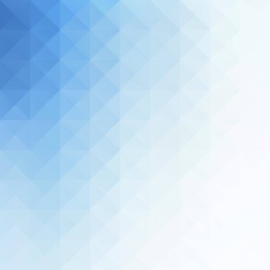 Mavi Izgara Mozaik Arkaplan, Yaratıcı Tasarım Şablonları