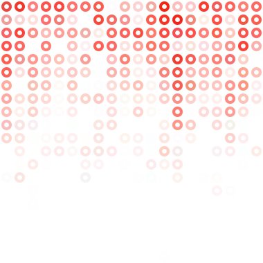 Kırmızı Donuts arka plan, yaratıcı tasarım şablonları