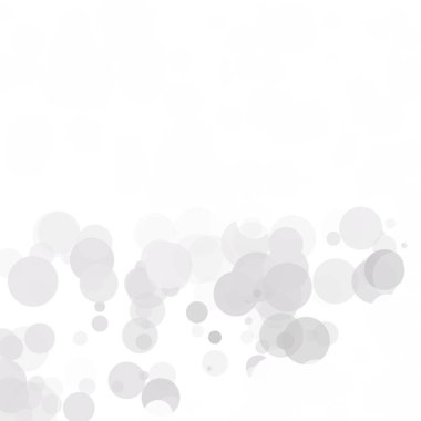 Kabarcıklar benzersiz gri beyaz parlak vektör arka plan