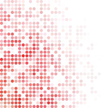 Kırmızı rastgele noktalar arka plan, yaratıcı tasarım şablonları