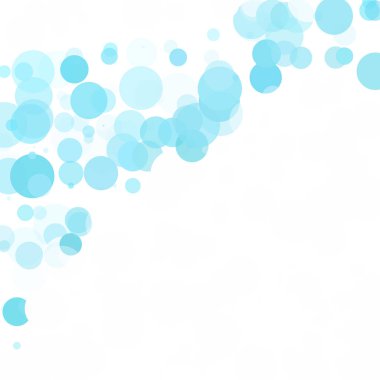 Kabarcıklar benzersiz mavi parlak vektör arka plan