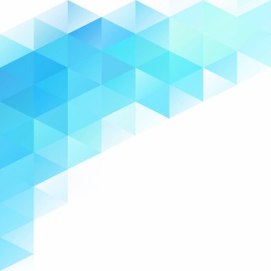 Mavi Izgara Mozaik Arkaplan, Yaratıcı Tasarım Şablonları