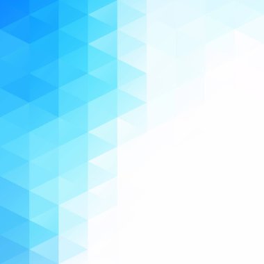 Mavi Izgara Mozaik Arkaplan, Yaratıcı Tasarım Şablonları