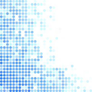 Mavi rastgele noktalar arka plan, yaratıcı tasarım şablonları