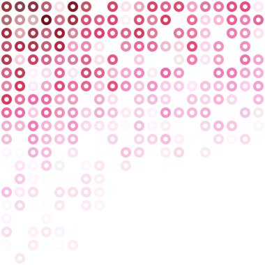 Kırmızı Donuts arka plan, yaratıcı tasarım şablonları