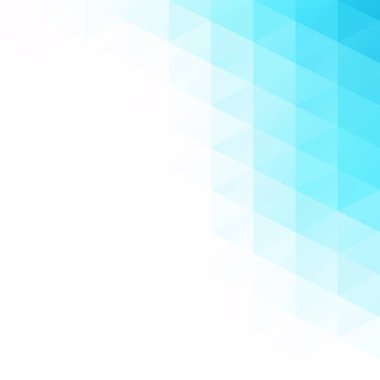 Mavi Izgara Mozaik Arkaplan, Yaratıcı Tasarım Şablonları