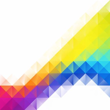 Renkli Izgara Mozaik Arkaplanı, Yaratıcı Tasarım Şablonları