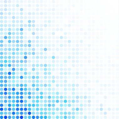 Mavi rastgele noktalar arka plan, yaratıcı tasarım şablonları