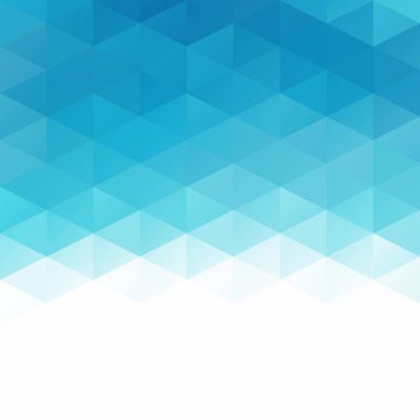 Mavi Izgara Mozaik Arkaplan, Yaratıcı Tasarım Şablonları