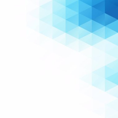 Mavi Izgara Mozaik Arkaplan, Yaratıcı Tasarım Şablonları