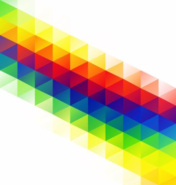 Renkli Izgara Mozaik Arkaplanı, Yaratıcı Tasarım Şablonları