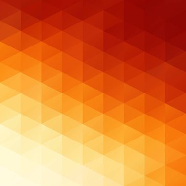 Turuncu Izgara Mozaik Arkaplan, Yaratıcı Tasarım Şablonları