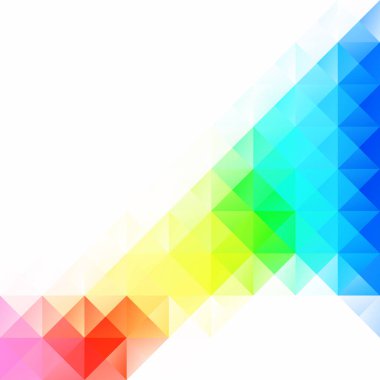 Renkli Izgara Mozaik Arkaplanı, Yaratıcı Tasarım Şablonları