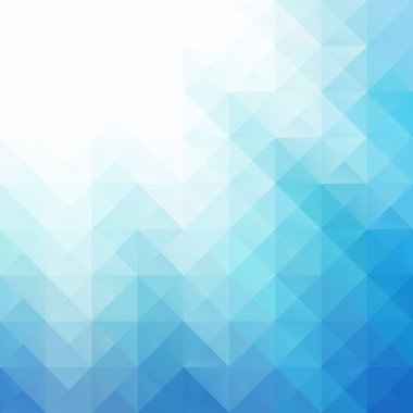 Mavi Izgara Mozaik Arkaplan, Yaratıcı Tasarım Şablonları