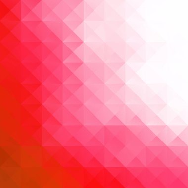 Kırmızı kılavuz Mozaik arka plan, yaratıcı tasarım şablonları