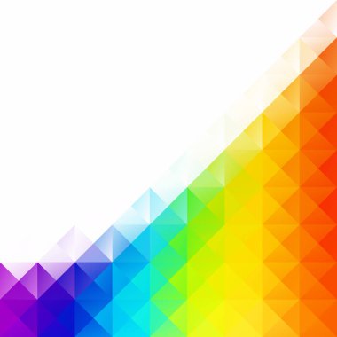 Renkli Izgara Mozaik Arkaplanı, Yaratıcı Tasarım Şablonları