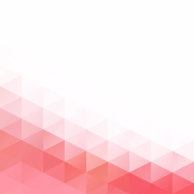 Kırmızı kılavuz Mozaik arka plan, yaratıcı tasarım şablonları