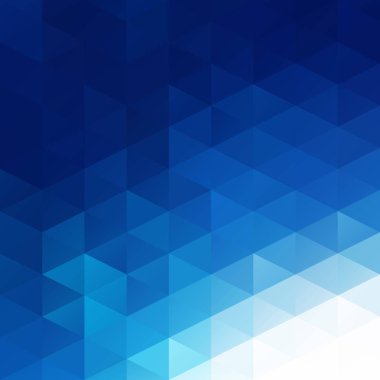 Mavi Izgara Mozaik Arkaplan, Yaratıcı Tasarım Şablonları