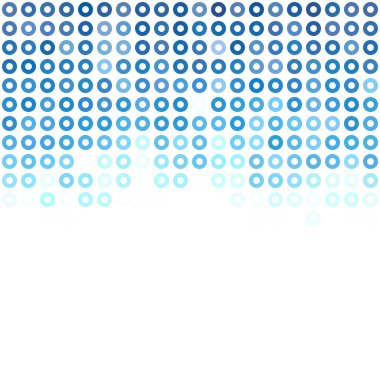 Mavi çörek arka plan, yaratıcı tasarım şablonları