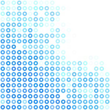 Mavi çörek arka plan, yaratıcı tasarım şablonları