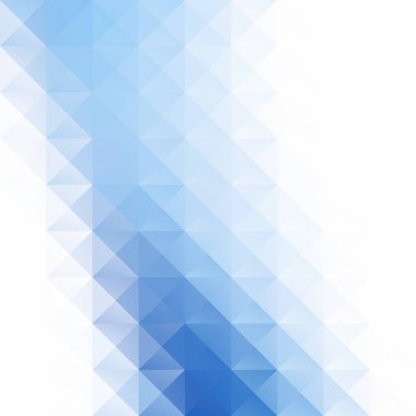 Mavi Izgara Mozaik Arkaplan, Yaratıcı Tasarım Şablonları