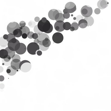 Kabarcıklar benzersiz siyah parlak vektör arka plan