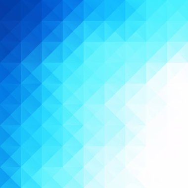 Mavi Izgara Mozaik Arkaplan, Yaratıcı Tasarım Şablonları