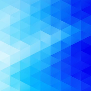Mavi Izgara Mozaik Arkaplan, Yaratıcı Tasarım Şablonları