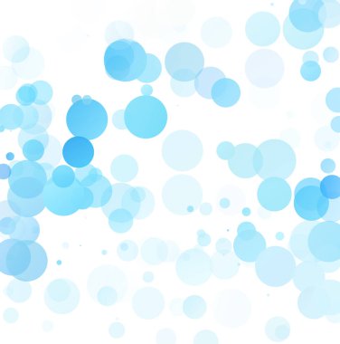 Kabarcıklar benzersiz mavi parlak vektör arka plan