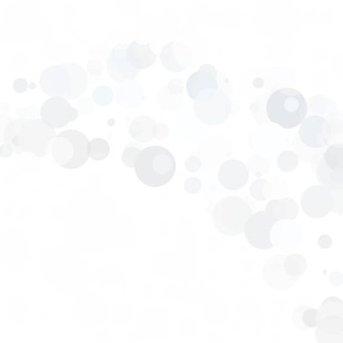 Kabarcıklar benzersiz gri beyaz parlak vektör arka plan