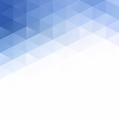 Mavi Izgara Mozaik Arkaplan, Yaratıcı Tasarım Şablonları