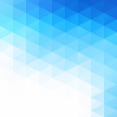 Mavi Izgara Mozaik Arkaplan, Yaratıcı Tasarım Şablonları