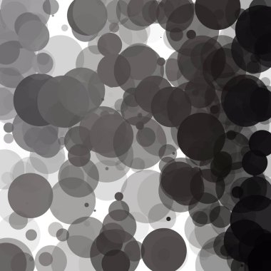 Kabarcıklar benzersiz siyah parlak vektör arka plan